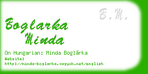 boglarka minda business card